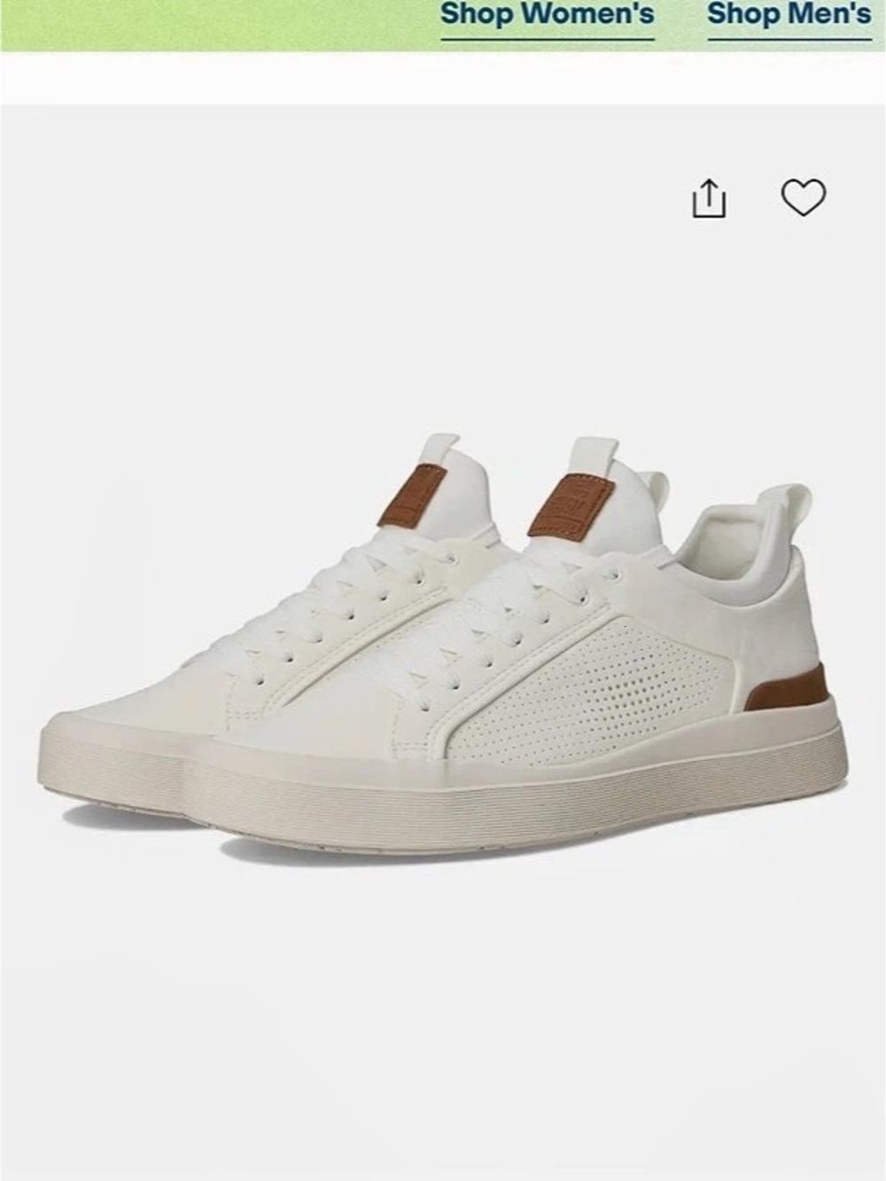 Steve Madden Oasys White Shoes Men 9